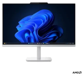 Lenovo A105 24 šedá / All-in-One PC / 23,8" FHD / Ryzen 5 40 / 16GB / 512GB SSD / Bez OS (F0JS000FCK)