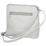 Stylová dámská koženková crossbody Kira, šedá