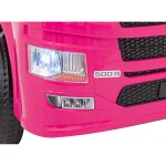 Mamido Elektrický kamion Scania R-SERIE 4x4 růžový