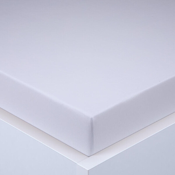 Napínací prostěradlo jersey EXCLUSIVE bílé sada 2 ks 90 x 200 cm