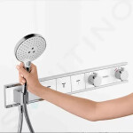 HANSGROHE - RainSelect Baterie pod omítku pro 4 spotřebiče, chrom 15357000