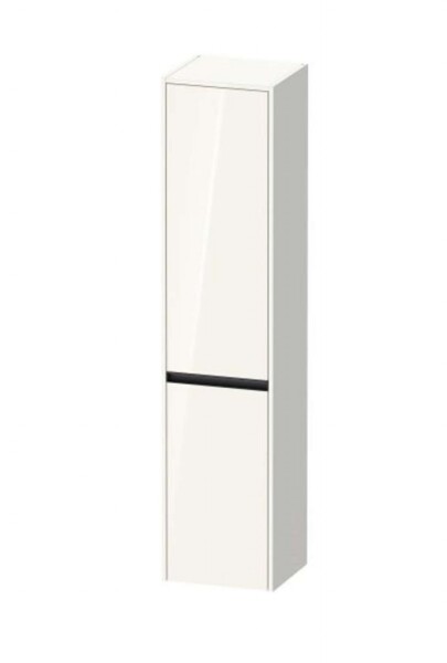 DURAVIT - Ketho.2 Vysoká skříňka 176x40x36 cm, 2 dvířka, panty vpravo, lesklá bílá K21329R22220000