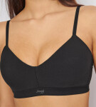 Dámská podprsenka EVER Ease P - BLACK - černá 0004 - SLOGGI BLACK XL