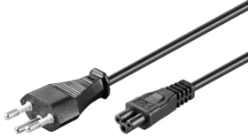 MicroConnect Power Cord Swiss Typ J - C5 5m černá / Švýcarská koncovka (PE160850)