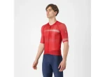Castelli Climber's A/C pánský dres krátký rukáv Red/Black vel. XL