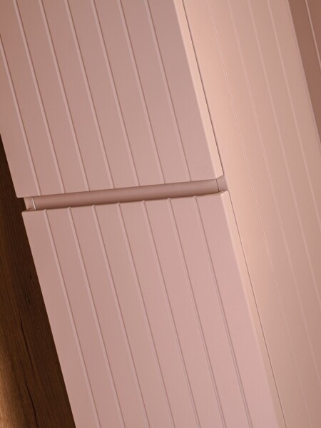 COMAD - Vysoká skříňka 2 dvířka ICONIC ROSE 5907611656228