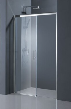 HOPA - Sprchové dveře ESTRELA - BARVA rámu - Chrom/Leštěný hliník (ALU), Rozměr A - 150 cm, Směr zavírání - Pravé (DX), Výplň - Čiré bezpečnostní sklo - 6 mm BCESTR15CCP
