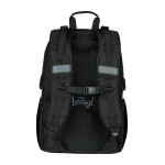 Školní batohový 3-dílný set BAAGL CORE - Uni černá (batoh, penál, sáček)