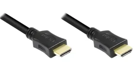 Good Connections HDMI 1.4b kabel černá / Propojovací kabel / HDMI-HDMI / 0,75 m / pozlacené konektory (4514-007)