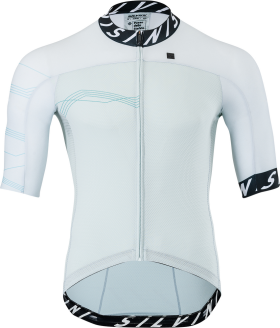 Pánský cyklistický dres Silvini Stelvio Light blue/black