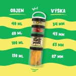 Sváčonosič Starter černý s ovocem a oříšky