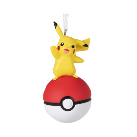 Vánoční ozdoba - Pikachu a Pokeball - Albi
