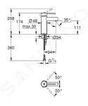 GROHE - Solido Set předstěnové instalace, klozetu Bau Ceramic a sedátka softclose, tlačítko Start, chrom 39419000