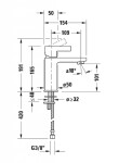 DURAVIT - D-Neo Umyvadlová baterie, chrom DE1020002010