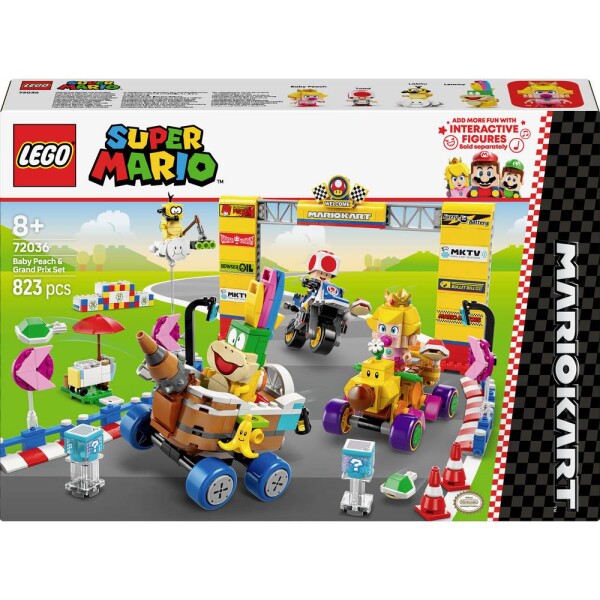 72036 LEGO® Super Mario™ Mario Kart™ – Baby peach & Grand Prix-Set