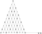 STAR TRADING Světelná LED dekorace Star / Tree, stříbrná barva, plast