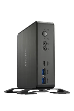 Shuttle XPC nano NC40U5 černá / Intel Core i5-1235U 1.3GHz / 2xDDR4 / 1xSATA / 2x M.2 / 1xGLAN / Bez OS (NC40U5)