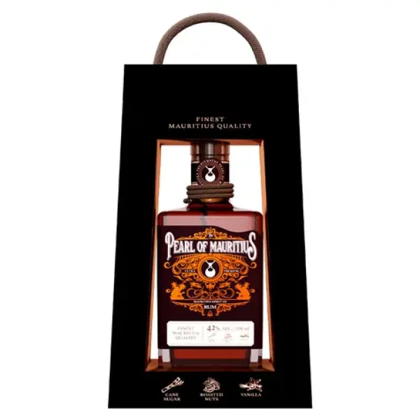 Pearl of Mauritius 42% 0.7l (dárkový box) (8595669812580)