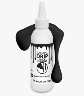 Food Colours čokoládová poleva Natural Drip Blackcurrant (100 g)