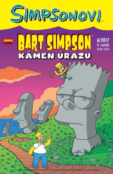 Simpsonovi Bart Simpson 6/2017 Kámen úrazu Groening