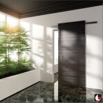 Terno scorrevolli Diva Fluid kování pro interiérové posuvné dveře :: 3m s profilem (485144)