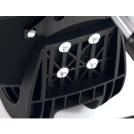 Kancelářská židle, potah bordó látka a černá síťovina MESH, houpací mech.