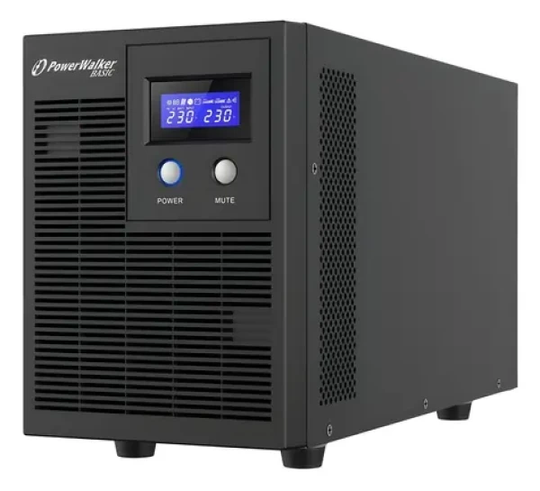 PowerWalker Basic VI 3000 STL FR / Záložní zdroj UPS / 3000 VA / 1800 W / 4x FR / RJ11 / RJ45 / USB (VI 3000 STL FR)