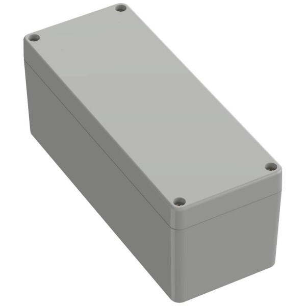 TRU COMPONENTS TC-10860940 univerzální pouzdro 191.80 x 75.10 x 75.30 ABS světle šedá 1 ks