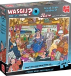 JUMBO Puzzle WASGIJ Retro Mystery 9: Velká vlaková loupež!