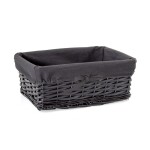 AWD Interior - Proutěný košík černý 30 x 12 x 20 AWD02241880 AWD02241880