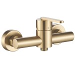 REA - Sprchová baterie Ontario BRUSH GOLD REA-B5501