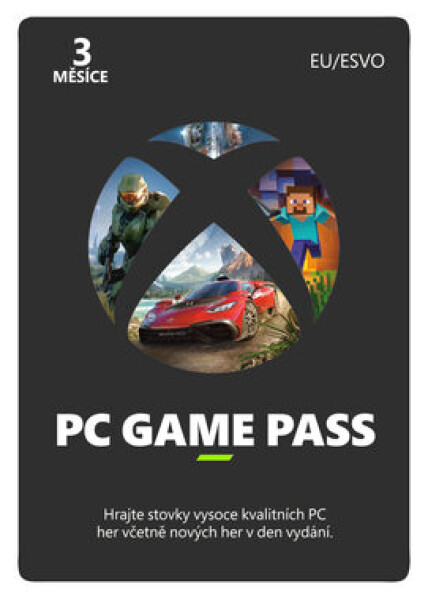 Microsoft Xbox Game Pass pro PC / přístup na 3 měsíce / elektronická licence (QHT-00003)