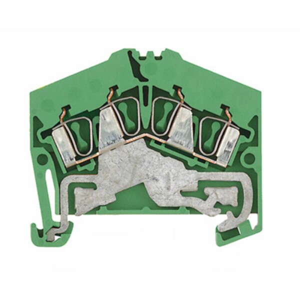 Weidmüller 1706100000 svorka ochranného vodiče pružinová svorka zelenožlutá 100 ks