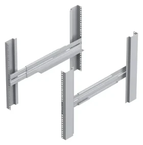 Conceptronic Rackmount Rail-Kit šedý / Sada montážních kolejnic / 2U / pro ZEUS51E6K, EBM01R192VB (RRK02)