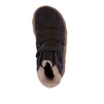 Chlapecké zimní barefoot boty ZERU TEX FURRY Dark Blue Froddo G2110151 - 27
