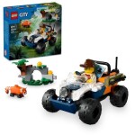 LEGO® City 60424 Čtyřkolka na průzkum džungle mise panda červená