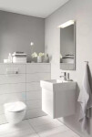 DURAVIT - Vero Umyvadlo nábytkové 500x470 mm, s 1 otvorem pro baterii, s WonderGliss, alpská bílá 04545000271