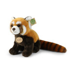 Plyšová panda červená 28 cm, ECO-FRIENDLY
