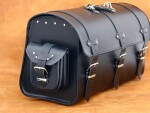 Kožený kufr na moto K18, 57 33 28cm boční