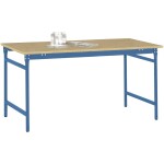 Manuflex LD1113.6011 ESD ESD pracovní stůl UNIDESK s kaučuk deska, rezedově zelená RAL 6011, Šxhxv = 2000 x 800 x 720-73