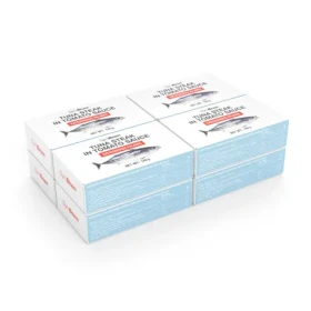 Steak z tuňáka v rajčatové omáčce - GymBeam (8 x 120g) (83578-3-8x120g)