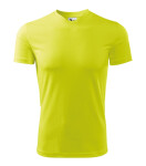 Fantasy tričko pánské neon yellow M