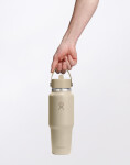 Hydro Flask Wide Mouth Travel Bottle with Flex Straw Cap 32 oz (946 ml) Oat