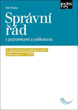 Správní řád poznámkami judikaturou