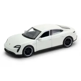 Welly Porsche Taycan Turbo S bílá