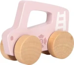 Small foot Dřevěné auto na tlačení Růžová