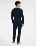 Pánské pyžamo 40953 Icicle - HENDERSON tmavě modrá XXL