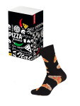 EVONA a.s. Pánský dárkový set PIZZERIA - ponožky s pizzou - SET PIZZERIA BASS 41-45