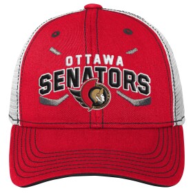Outerstuff Dětská kšiltovka Ottawa Senators NHL Lockup Meshback Adjustable