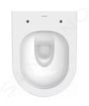 DURAVIT - D-Neo Závěsné WC se sedátkem SoftClose, Rimless, bílá 45870900A1